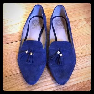 Vince Camuto Blue Flats